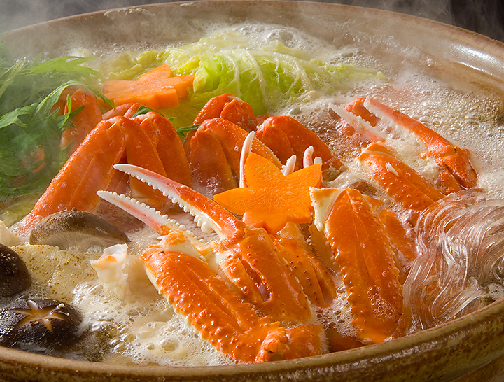余すとこなくカニのすべてを食べつくせるかに鍋